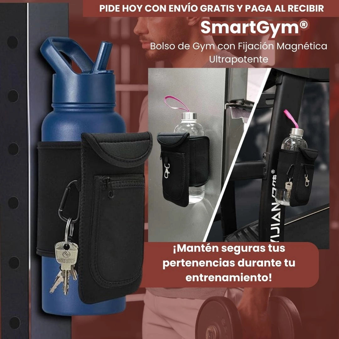 SmartGym® | Bolsillo de Gym con Fijación Magnética